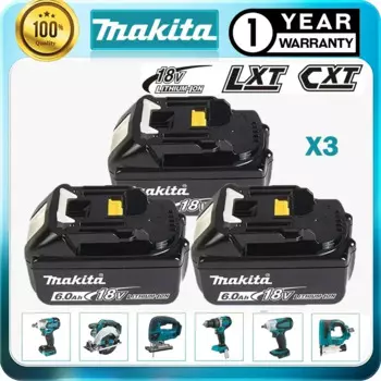 100% оригинальное зарядное устройство для литий-ионных аккумуляторов Makita Ач 18 в, DC18RF BL1840 BL1830 BL1430BL1440 DC18RC, Зарядные инструменты, аккумулятор