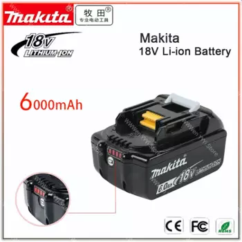 100% оригинальное зарядное устройство Makita Ач 18 в для литий-ионных аккумуляторов DC18RF BL1840 BL1830 BL1430BL1440 DC18RC зарядный инструмент с USB портом