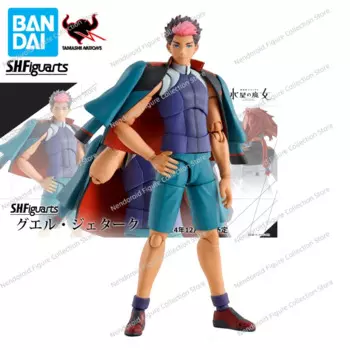 100% Оригинальные фигурки Bandai S.H. Фигуртс SHF Gundam семена для отправки джетурк ведьма из Аниме МЕРКУРИЙ коллекционные игрушечные модели