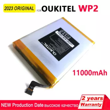 100% Оригинальный 11000 мАч для OUKITEL WP2 аккумуляторная батарея для телефона высококачественные сменные батареи батарея + номер отслеживания