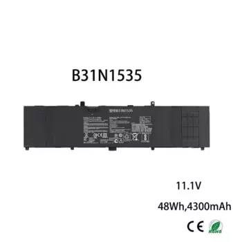 100% Оригинальный аккумулятор 4300 мАч для ноутбука ASUS B31N1535 U310UQ UX310 UX310UA UX310UQ UX410 UX410UQ U3000UQ U4000U RX310U RX410U