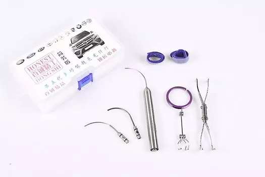 100% Оригинальный честный Многофункциональный волоконно-оптический светодиодный светильник из нержавеющей стали высокая яркость + Y инструмент для автомобильного замка