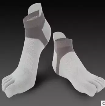 100 пар/лот fedex fast man Летние Осенние хлопковые носки с пятью пальцами мужские повседневные спортивные носки 5 цветов