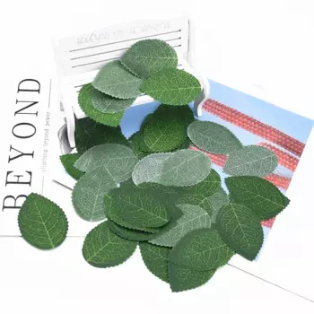 Искусственные листья и цветы CYJT, 100 шт.