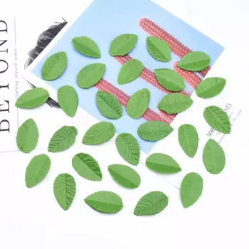 100 шт., подарочная коробка, листья, аксессуары для украшения дома, искусственные цветы, свадебная коробка конфет, свадебные аксессуары, распродажа, подарки