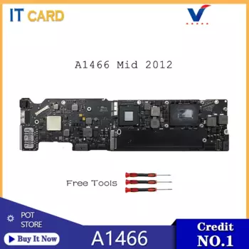 100% протестированная материнская плата A1466 820-3209-A для MacBook Air 13 ", логическая плата i5 i7 4/8 ГБ Mid 2012 лет