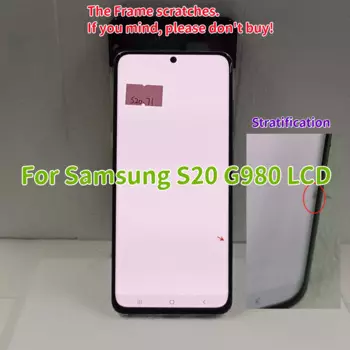 100% протестированный ЖК-дисплей Amoled для Samsung Galaxy S20, ЖК-дисплей с дефектом G980 G980u G980f/ds, сенсорный экран G981b, дигитайзер в сборе