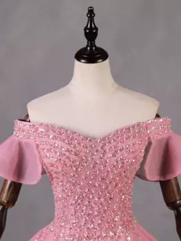 100% реальная Роскошная принцесса Бисероплетение Строка женское средневековое длинное платье