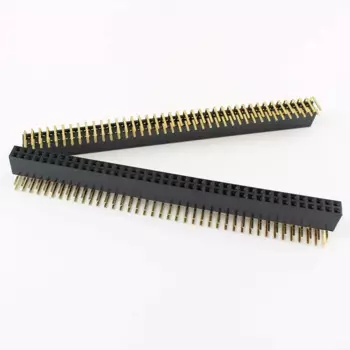 100 шт. 2X40 PIN двухрядный угловой штыревой разъем 2,54 мм шаг полосы разъем 2*40 80p 80PIN 80 PIN для печатной платы