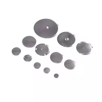 100 шт. 3,0 4 4,5 6 7 8 9 10 12 мм Диаметр Одиночный круг Круглая форма Металлический купол Защелкивающийся купольный переключатель Переключатель массива SPST