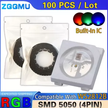 RGB светодиодные чипы ZQMU 5050