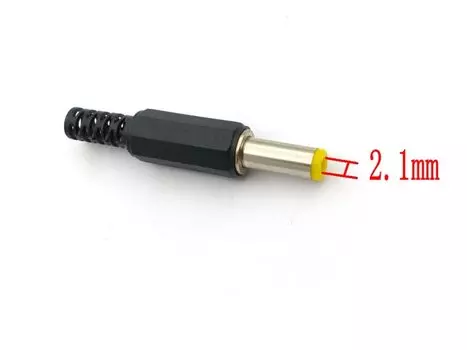 100 шт. 5,5 мм x 2,1/2,5 мм кабель питания постоянного тока, Штекерный адаптер