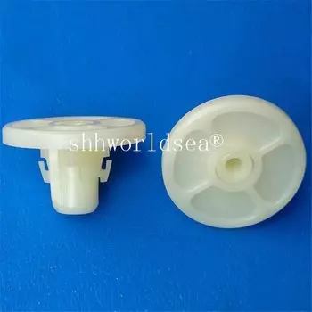 100 шт. 9 мм отверстие новые зажимы для наклеек автомобильный зажим для BMW передний пластиковый зажим для крепления Автомобильная наклейка s 07147306224 07-14-7-306-224