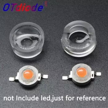100 шт. Акриловые линзы для светодиодов 13 мм OTdiode