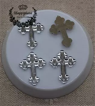 100 шт. акриловые подвески кресты Ywbeads