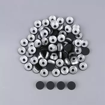 100 шт. алюминиевых колпачков для флаконов ZLinKJ