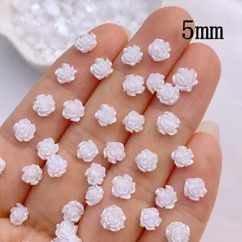 100 шт. белые искусственные цветы TSXJY для декорирования