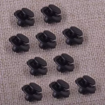 100 шт. Черный Защитный зажим для крыла, подходит для Toyota Land Cruiser 100 105 серии Auveco 20335 Lexus LX470 UZJ100 5387960010