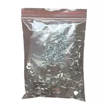 100 шт D кольцо висячая рамка для картин вешалка крючки масляная живопись зеркало вешалка с 100 винтами