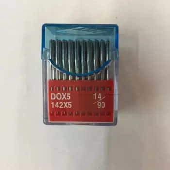 100 шт. Dox5 Do * 5 игл, импортные тайваньские иглы Tnc 142*5 для Singer 299, швейная машина с круглой головкой и замочной скважиной