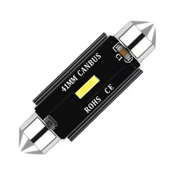 100 шт. гирлянда 31 мм 36 мм 39 мм 42 мм светодиодсветодиодный C5W C10W CSP безошибочная лампа для багажника Автомобильная подсветка ламсветильник для чтения