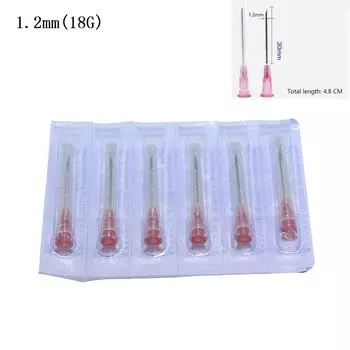 100 шт., игла, клей, прозрачная крышка, прозрачный шприц, инструмент