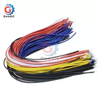 100 шт./комплект, тросики для кабелей 26AWG 20 см