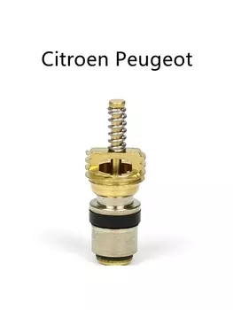 (100 шт.) Кондиционер Зарядка холодного среднего интерфейса сердечника клапана для Peugeot