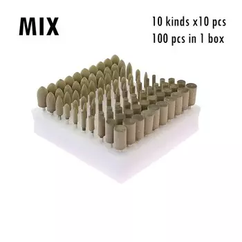 100 шт./кор. Шлифовальная головка из воловьей кожи