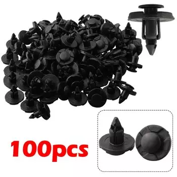100 шт., крепежные элементы для автомобильного бампера NISSAN 350Z 370Z ALMERA TINO CUBE E NV200 LEAF MICRA MURANO NAVARA