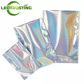 100 шт. Лазерные пакеты из алюминиевой фольги Leotrusting