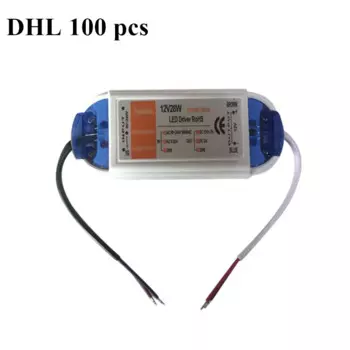 100 шт., лидер продаж, напряжение переменного тока 90-240 В, светодиодный источник питания, светодиодный трансформатор 12 В, светодиодный драйвер 28 Вт для светодиодной ленты mr16 mr11