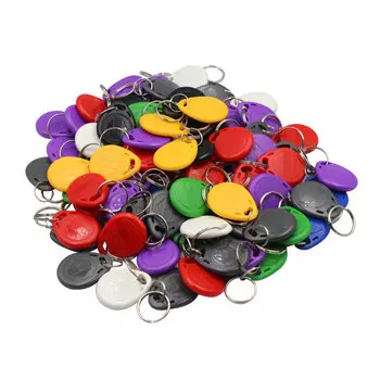 100 шт./лот 125 кГц RFID EM5200 клон-ключ-тег Дубликатор карты T5577 клон бесконтактный значок записываемый перезаписываемый копирующий брелок