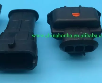 100 шт./лот, 3-сторонний Автомобильный штекер и гнездо Seald, автомобильный топливный напорный штекер