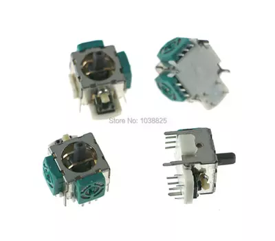 100 шт./лот 3D Аналоговый джойстик Стик датчик запасные части для Xbox 360 для PS2 контроллер Джойстик Замена