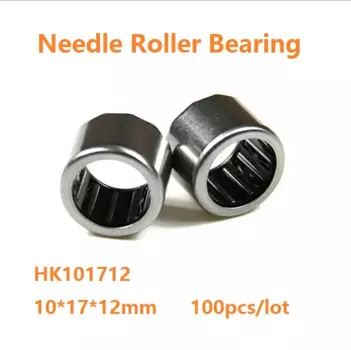 100 шт./лот HK101712 Высокое качество 10 17 12 мм игольчатый роликовый подшипник 10*17*12 мм