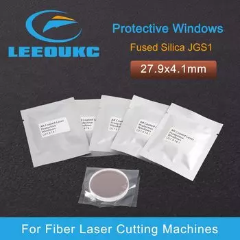 100 шт./лот Raytools волоконный лазер Защитная линза/стекло 28*4/27.9*4,1 мм используется для Raytools Bodor ECLASER волоконная лазерная резка
