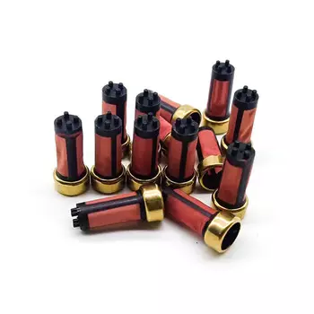 100 шт. MD 619962 0280150415 Ремкомплект топливной форсунки, микрофильтр 11003, для Nissan Pathfinder Mitsubishi 3,5 л, 6*3*14 мм