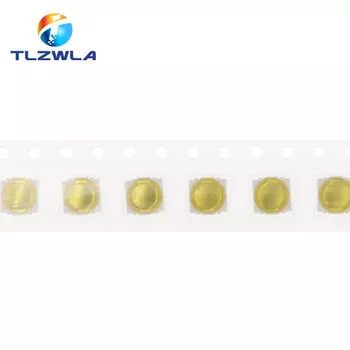 100 шт. медных ультратонких SMD переключателей 4,8x4,8x0,55 мм TLZWLA