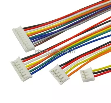 100 шт. Micro JST Mini PH 2,0 2/3/4/5/6/7/8/9/3,5-контактный разъем с проводными кабелями 10/12 мм 26AWG