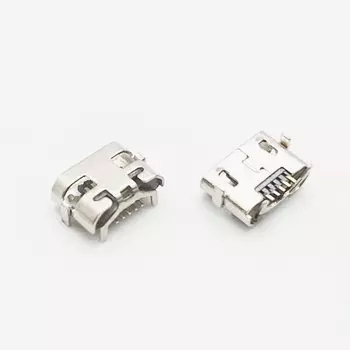 100 шт. Micro USB 5pin DIP2 мини-коннектор, порт для зарядки мобильного телефона для HUAWEI HONOR Play, Huawei Y5 II CUN-L01 Moto G5S