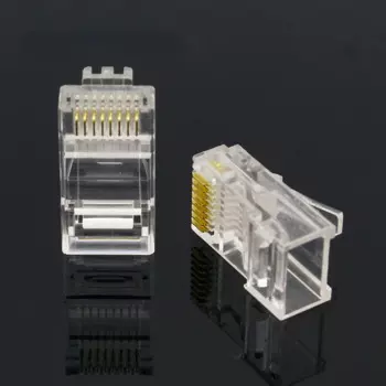 100 шт. Модульные разъемы RJ45 CAT5 CAT5E FAMCDI 8Pin