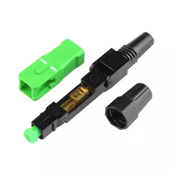 100 шт., низкая цена, распродажа, оптоволоконный быстрый разъем SC/APC, FTTH, полевая быстрая сборка, оптоволоконный разъем с разъемом SC 0,3 дБм
