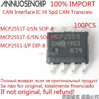 100 шт., новые и оригинальные фотообои/SN SOP-8 MCP2551-I/P DIP-8 MCP2551