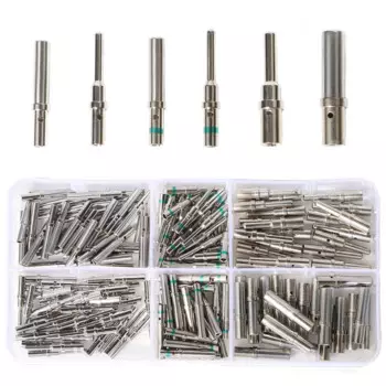 100 шт., обжимные клеммы из нержавеющей стали