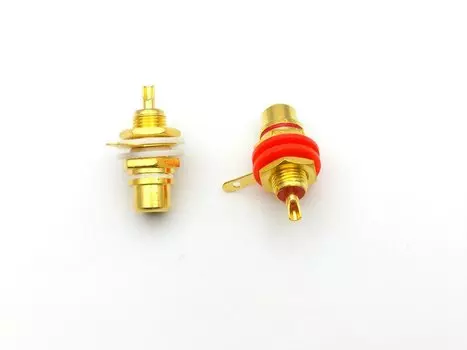 100 шт. разъёмы RCA ZHTCRJ