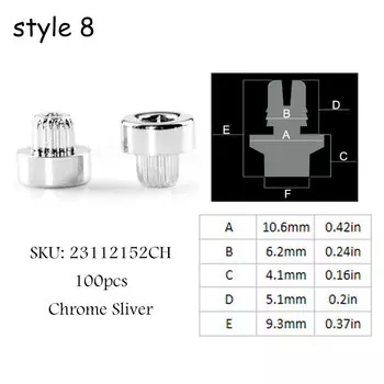 100 шт. различные размеры колесные заклепки гайки для крышки обода винт болт украшения шины запасные части автомобиля