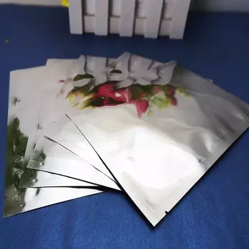 100 шт. серебристые алюминиевые пакеты NIWEISEN для пищевых продуктов