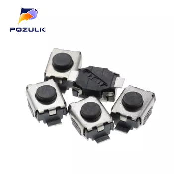 100 шт. Тактильные микропереключатели PQZULK 3x4 мм