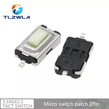 100 шт. Тактильные микропереключатели TLZWLA 3x6x2.5 мм